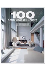 Papel 100 CONTEMPORARY HOUSES (2 TOMOS) (ESPAÑOL / ITALIANO / PORTUGUES) (ESTUCHE CARTONE)