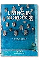 Papel LIVING IN MOROCCO (BIBLIOTHECA UNIVERSALIS) (CARTONE)
