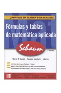 Papel FORMULAS Y TABLAS DE MATEMATICA APLICADA (SERIE SCHAUM)  (3 EDICION)