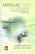 Papel MANUAL DE FORMULAS Y TABLAS PARA LA INTERVENCION NUTRIO  LOGICA (2 EDICION) (EDUCACION)
