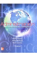 Papel ADMINISTRACION UNA PERSPECTIVA GLOBAL Y EMPRESARIAL (14  EDICION) (RUSTICO)
