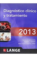 Papel DIAGNOSTICO CLINICO Y TRATAMIENTO 2013 (LANGE  (CARTONE  )