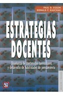 Papel ESTRATEGIAS DOCENTES (COLECCION EDUCACION Y PEDAGOGIA)