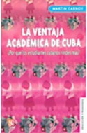 Papel VENTAJA ACADEMICA DE CUBA POR QUE LOS ESTUDIANTES CUBANOS RINDEN MAS (EDUCACION Y PEDAGOGIA)