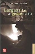 Papel LARGAS FILAS DE GENTE RARA (LETRAS MEXICANAS)