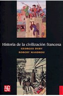 Papel HISTORIA DE LA CIVILIZACION FRANCESA (COLECCION HISTORIA)