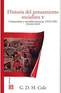 Papel HISTORIA DEL PENSAMIENTO SOCIALISTA V COMUNISMO Y SOCIALDEMOCRACIA 1914-1931 (PRIMERA PARTE)