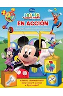 Papel EN ACCION LIBRO DE CUENTOS CON DIVERTI CUBOS (LA CASA DE MICKEY MOUSE) (CARTONE)