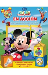 Papel EN ACCION LIBRO DE CUENTOS CON DIVERTI CUBOS (LA CASA DE MICKEY MOUSE) (CARTONE)