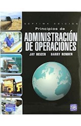 Papel PRINCIPIOS DE ADMINISTRACION DE OPERACIONES (7 EDICION) (INCLUYE CD)