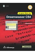 Papel GRAN LIBRO DE DREAMWEAVER CS4 (INCLUYE CD)
