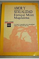 Papel AMOR Y SEXUALIDAD (COLECCION HOMBRE Y SOCIEDAD)