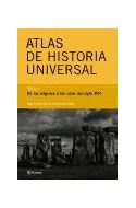 Papel ATLAS DE HISTORIA UNIVERSAL TOMO I DE LOS ORIGENES A LAS CRISIS DEL SIGLO XVII