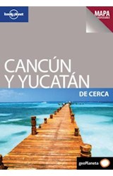 Papel CANCUN Y YUCATAN DE CERCA (MAPA DESPLEGABLE) (GEOPLANET  A) (BOLSILLO)