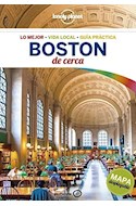 Papel BOSTON DE CERCA (COLECCION GEOPLANETA) [INCLUYE MAPA DESPLEGABLE] (BOLSILLO)