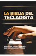 Papel BIBLIA DEL TECLADISTA MAS DE 500 ACORDES ILUSTRADOS PARA CUALQUIER GENERO MUSICAL (CARTONE)