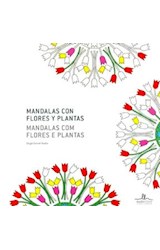 Papel MANDALAS CON FLORES Y PLANTAS (EDICION BILINGUE)