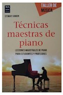 Papel TECNICAS MAESTRAS DE PIANO LECCIONES MAGISTRALES DE PIANO PARA ESTUDIANTES Y PROFESORES