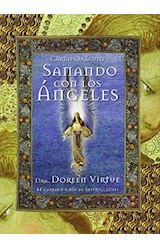 Papel CARTAS ORACULO SANANDO CON LOS ANGELES [LIBRO + 44 CARTAS] (ESTUCHE)