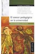Papel ASESOR PEDAGOGICO EN LA UNIVERSIDAD ENTRE LA FORMACION Y LA INTERVENCION (EDUCACION CRITICA DEBATE)