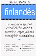 Papel DICCIONARIO (FINLANDES/ESPAÑOL) (ESPAÑOL/FINLANDES) (CARTONE)