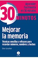 Papel MEJORAR LA MEMORIA (COLECCION 30 MINUTOS) (BOLSILLO)