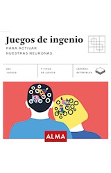 Papel JUEGOS DE INGENIO PARA ACTIVAR NUESTRAS NEURONAS (250 JUEGOS) (9 TIPOS DE JUEGOS) (LAMINAS)