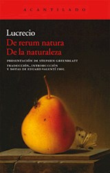 Papel DE RERUM NATURA DE LA NATURALEZA (COLECCION EL ACANTILADO 261)