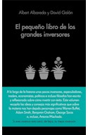 Papel PEQUEÑO LIBRO DE LOS GRANDES INVERSORES (POCKET) (2 EDICION) (CARTONE)