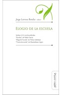 Papel ELOGIO DE LA ESCUELA (COLECCION EDUCACION OTROS LENGUAJES) (INCLUYE DVD)