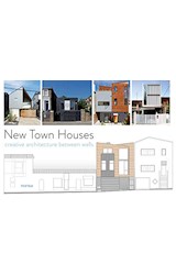 Papel NEW TOWN HOUSES CREATIVE ARCHITECTURE BETWEEN WALLS (CARTONE)