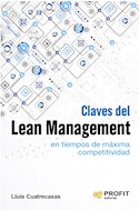 Papel CLAVES DEL LEAN MANAGEMENT EN TIEMPOS DE MAXIMA COMPETITIVIDAD (COLECCION OPERACIONES)