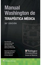 Papel MANUAL WASHINGTON DE TERAPEUTICA MEDICA (INCLUYE EBOOK) (RUSTICA)