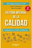 Papel GESTION INTEGRAL DE LA CALIDAD IMPLANTACION CONTROL Y CERTIFICACION (OPERACION PRODUCCION Y CALIDAD)