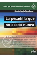 Papel PESADILLA QUE NO ACABA NUNCA (COLECCION CLAVES CONTEMPORANEAS)