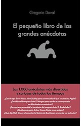 Papel PEQUEÑO LIBRO DE LAS GRANDES ANECDOTAS (BOLSILLO) (CARTONE)