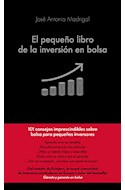 Papel PEQUEÑO LIBRO DE LA INVERSION EN BOLSA (BOLSILLO) (CARTONE)
