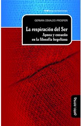 Papel RESPIRACION DEL SER APNEA Y ENSUEÑO EN LA FILOSOFIA HEGELIANA (CARTONE)