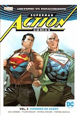 Papel SUPERMAN ACTION COMICS 3 HOMBRES DE ACERO (UNIVERSO DC RENACIMIENTO)