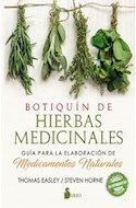 Papel BOTIQUIN DE HIERBAS MEDICINALES GUIA PARA LA ELABORACION DE MEDICAMENTOS NATURALES