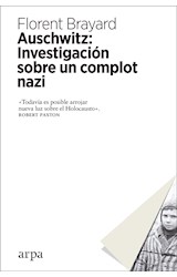 Papel AUSCHWITZ INVESTIGACION SOBRE UN COMPLOT NAZI (CARTONE)