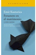 Papel FORASTERO EN EL MATRIMONIO Y OTROS CUENTOS (COLECCION NARRATIVA 333)