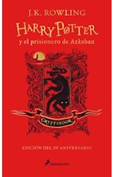 Papel HARRY POTTER Y EL PRISIONERO DE AZKABAN [HARRY POTTER 3] [GRYFFINDOR] [20 ANIVERSARIO] (CARTONE)