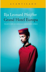 Papel GRAND HOTEL EUROPA (COLECCION NARRATIVA 347)