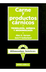Papel CARNE Y PRODUCTOS CARNICOS TECNOLOGIA QUIMICA Y MICROBIOLOGIA (SERIE ALIMENTOS BASICOS 3)