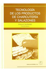 Papel TECNOLOGIA DE LOS PRODUCTOS DE CHARCUTERIA Y SALAZONES