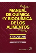 Papel MANUAL DE QUIMICA Y BIOQUIMICA DE LOS ALIMENTOS (3 EDICION)