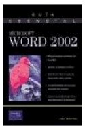 Papel MICROSOFT WORD 2002 GUIA ESENCIAL
