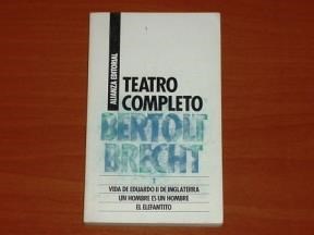 Papel TEATRO COMPLETO 2 [BRECHT BERTOLT] (LIBRO BOLSILLO LB1328)