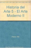 Papel HISTORIA DEL ARTE 5 ARTE MODERNO 2 (LIBRO BOLSILLO LB1565)